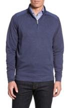 Men's Peter Millar Boating Quarter Zip Pullover - Blue