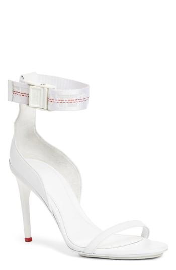 Women's Off-white Industrial Sandal Eu - White