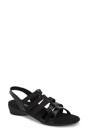 Women's Munro Bev Sandal Ss - Black