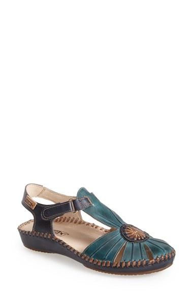 Women's Pikolinos 'p. Vallerta' Leather Flat Eu - Blue