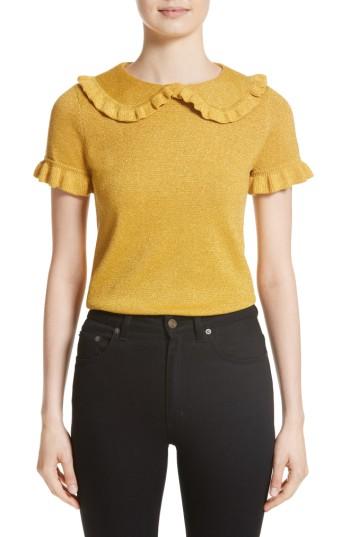 Women's Shrimps Campbell Frill Metallic Sweater