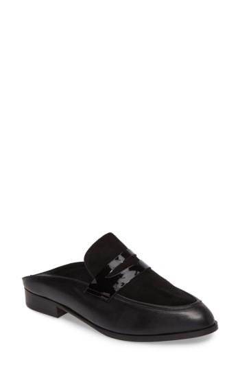 Women's Robert Clergerie Allan Loafer Mule .5us / 37eu - Black