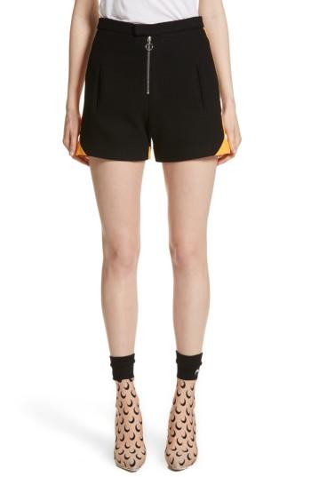 Women's Marine Serre Shorts, Size - Black