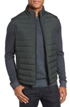 Men's Ted Baker London Jozeph Quilted Down Vest (l) - Green