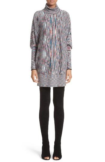 Women's Missoni Space Dye Knit Dress Us / 40 It - Black