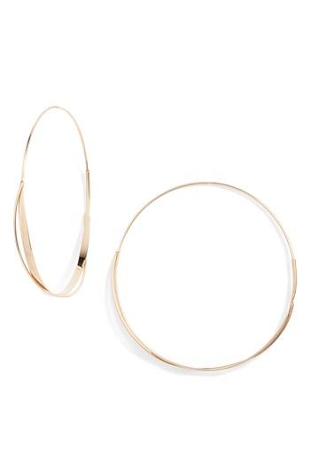 Women's Lana Jewelry Medium Crisscross Magic Hoop