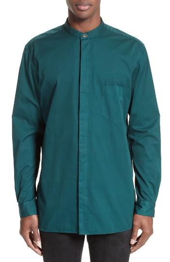 Men's Paul Smith Trim Fit Mandarin Collar Sport Shirt