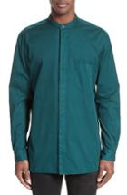 Men's Paul Smith Trim Fit Mandarin Collar Sport Shirt