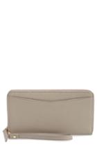 Women's Chloe Alphabet Embroidered Leather Wallet -