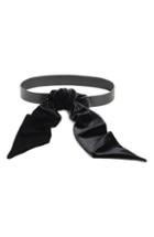 Women's Dries Van Noten Leather Skinny Belt