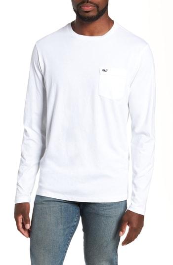 Men's Vineyard Vines Overdye Heather T-shirt - White