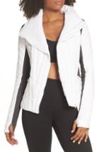 Women's Blanc Noir Motion Panel Down Puffer Jacket - White