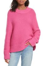 Women's Joie Adeen Drop Shoulder Wool & Cashmere Sweater - Pink