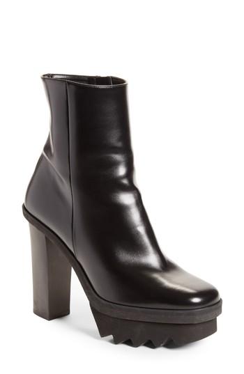 Women's Stella Mccartney Platform Bootie Us / 36eu - Black