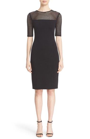 Women's St. John Collection Waterfall Knit Dress