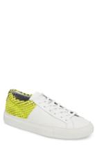 Men's P448 Onec Textured Low Top Sneaker -7.5us / 40eu - White