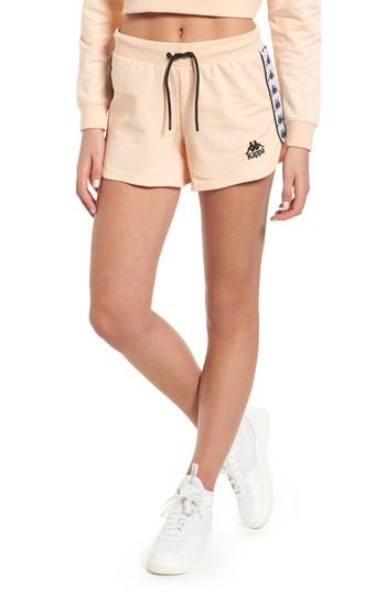 Women's Kappa Custard Shorts - Pink