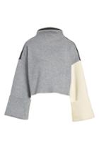 Women's Rejina Pyo Colorblock Ribbed Funnel Neck Top