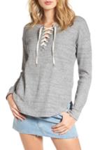 Women's Splendid Lace-up Thermal Top