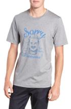 Men's Travis Mathew 'sorry' Crewneck T-shirt - Grey