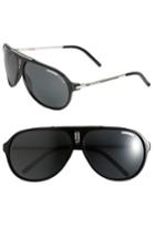 Men's Carrera Eyewear 'hots' 64mm Aviator Sunglasses - Black