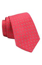 Men's Gitman Geometric Woven Silk Tie, Size - Orange