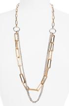 Women's Nordstrom Double Row Chain Necklace