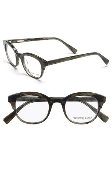 Women's Derek Lam 46mm Optical Glasses - Green Stripes