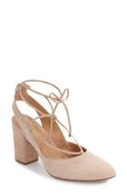 Women's Klub Nico Ruby Ghillie Pump M - Beige