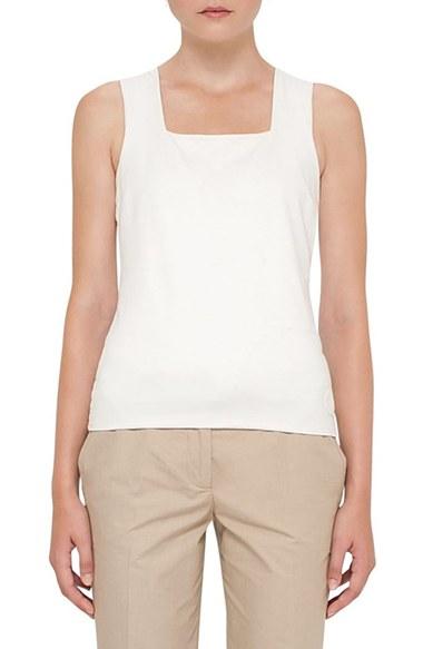 Women's Akris Punto Square Neck Tank