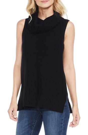 Women's Two By Vince Camuto Sleeveless Cowl Neck Sweater - Black