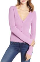 Women's Leith Reversible Rib Sweater, Size - Purple