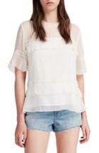Women's Allsaints Selima Eboshi Top - White