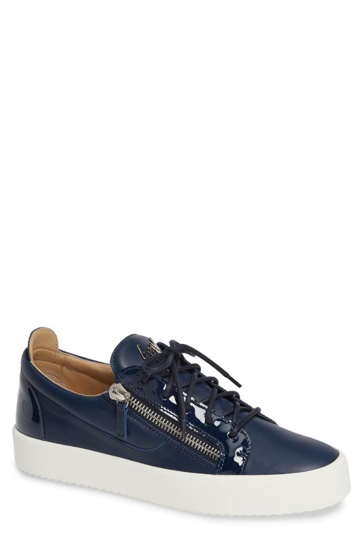 Men's Giuseppe Zanotti Low-top Sneaker Us / 39eu - Blue