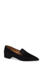 Women's Tory Burch Pascal Pointy Toe Loafer .5 M - Black