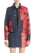 Women's Calvin Klein 205w39nyc X Andy Warhol Foundation Dennis Hopper Denim Jacket - Blue