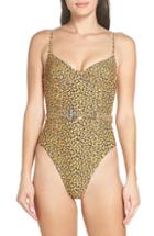 Women's Onia Danielle One-piece Swimsuit - Yellow