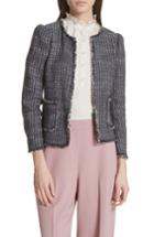 Women's Rebecca Taylor Multi Tweed Jacket - Blue
