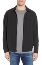 Men's Travis Mathew Battery Reversible Jacket, Size - Black