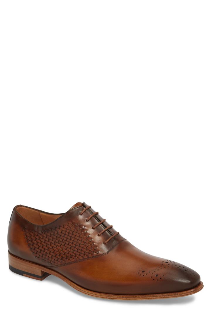 Men's Mezlan Juventa Woven Oxford .5 M - Brown