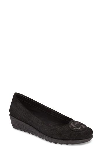 Women's The Flexx 'run Away' Wedge M - Black