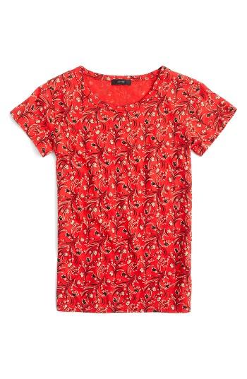 Women's J.crew Bandana Print Tee