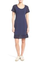 Women's Tommy Bahama 'tambour' Eyelet Sleeve Shift Dress