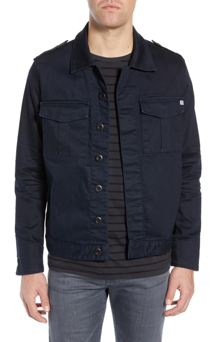 Men's Ag Arrow Denim Jacket - Blue