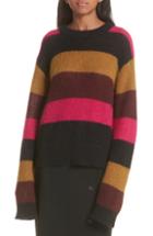 Women's Proenza Schouler Stripe Wool & Silk Blend Ottoman Sweater Tunic