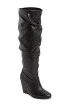Women's Charles By Charles David Holly Wedge Boot .5 M - Black