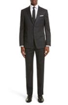 Men's Z Zegna Drop 7 Trim Fit Plaid Wool Suit
