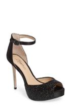 Women's Imagine By Vince Camuto Karleigh Platform Sandal .5 M - Black