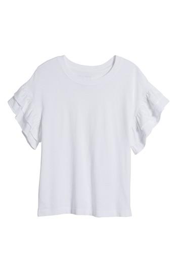 Women's Current/elliott The Carina Tee - White