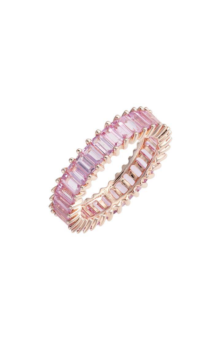 Women's Dana Rebecca Designs Kristyn Kylie Pink Sapphire Eternity Ring